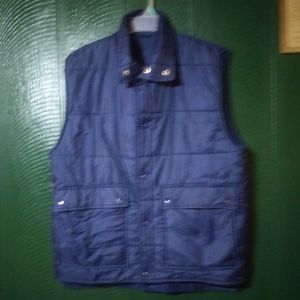 Backwoods Navy Blue Puffy Vest